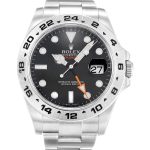 Replica Rolex Explorer II 216570 Steel Case With Black Dial Automatic Movement