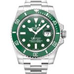 Replica Rolex Submariner 116610 LV Steel Case With Green Dial Automatic Movement