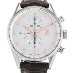 Replica Tag Heuer Carrera CAR2012.FC6236 Steel Case With Silver Arabic Dial Quartz Movement