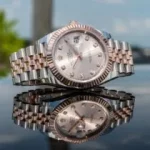 Replica Rolex Datejust 126331 Gold/Steel Case Pink Dial