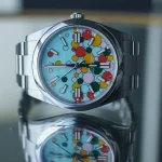 Replica Rolex Oyster Perpetual 124300 Steel Case Blue Dial