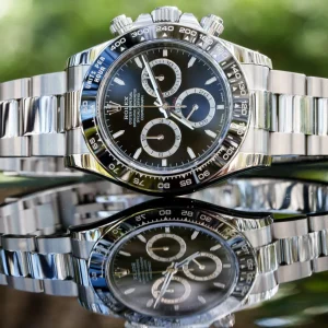 Replica Rolex Daytona 126500LN Steel Case Black Dial